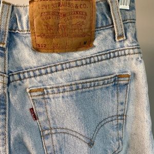 VINTAGE 1990s 512 LEVIS SLIM FIT TAPERED LEG